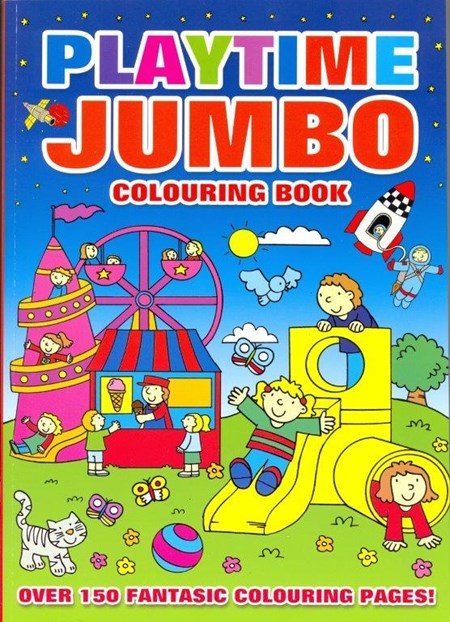 "Playtime" Jumbo Colouring Book