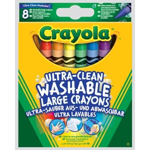 "Crayola" Ultra-Clean Washable 8 Large Crayo
