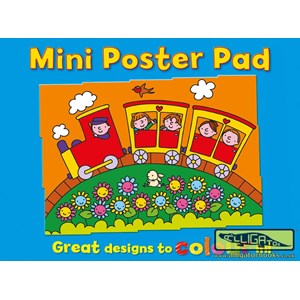 Malebok "Mini Poster Pad"