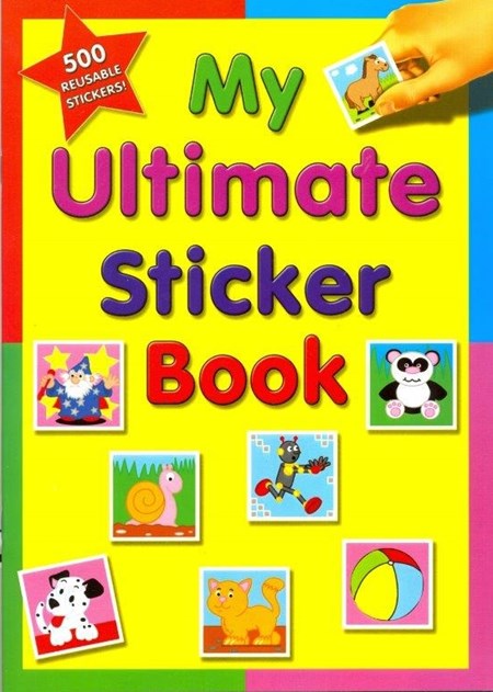 Malebok "My Ultimate Sticker Book"