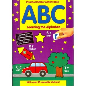"Preschool Sticker Activity Book", 4 assorte