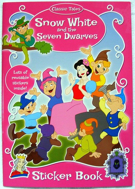 Classic Tales Sticker Book "Snow White"