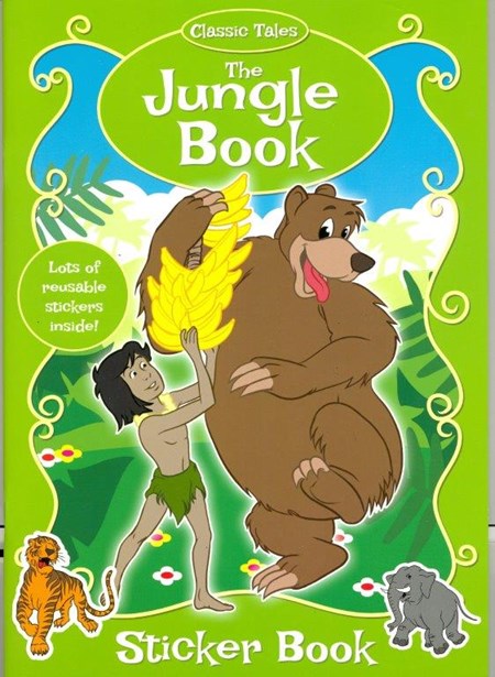 Classic Tales Sticker Book "The Jungle Book"