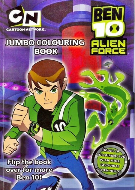 "Ben 10", Jumbo Colouring Book