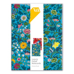 "Chinese Florals" Luxury Notecards (16/16), 2 assortert
