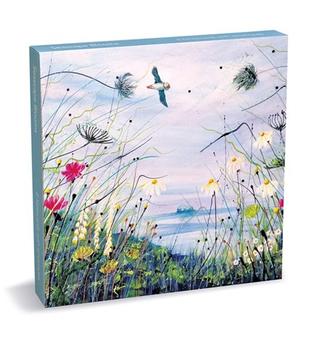 "Seascape Blooms" Notecards 8/8