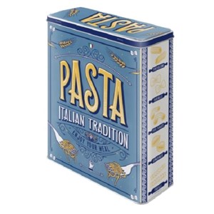 "Pasta Italian Tradition" Høy rektangulær boks XL