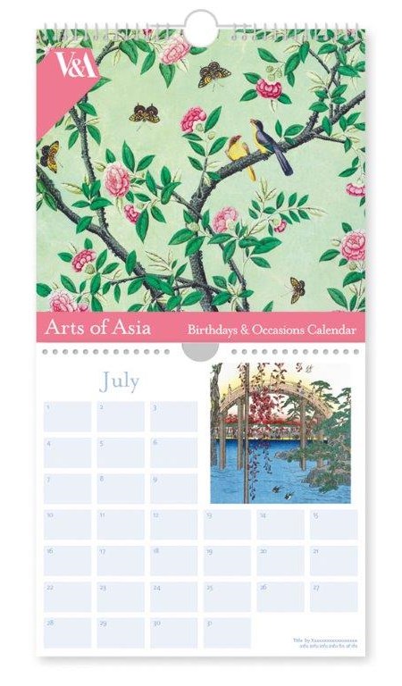 "Arts of Asia" Fødselsdagskalender