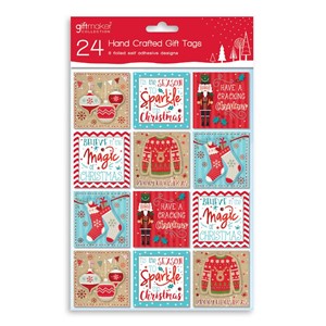 24 Hand Crafted Gift Tags