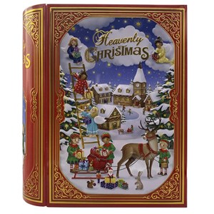 "Heavenly Christmas" Large metalleske i bok-format