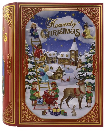 "Heavenly Christmas" Large metalleske i bok-format