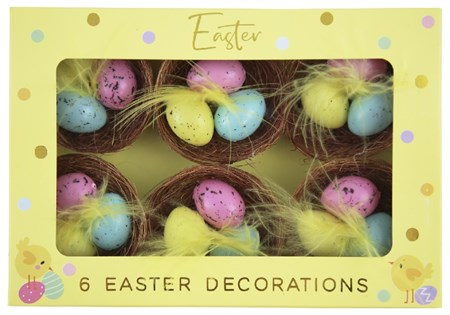 "Easter Egg Baskets, 6 pack"