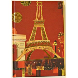 Spirit Paris", A5 Cased Notebook with Magnetic Closu