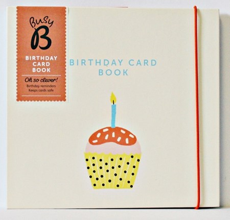 "Busy B - Birthday Card Book"