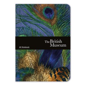 "Feathers of a Peacock" A5 Luxury Notebook