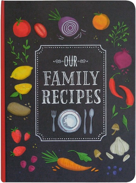 "Our Family Recipes" Oppskriftsbok fra Peter Pauper Press