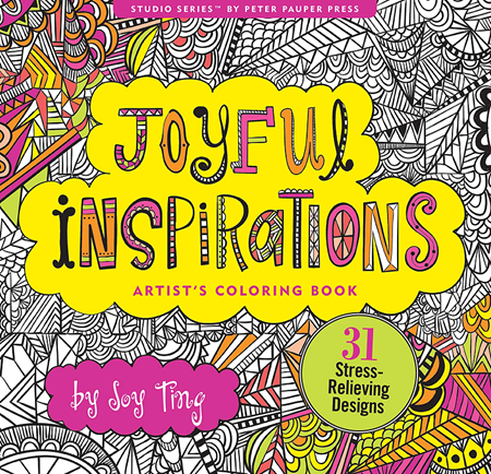"Joyful Inspirations" Artis's Coloring Books