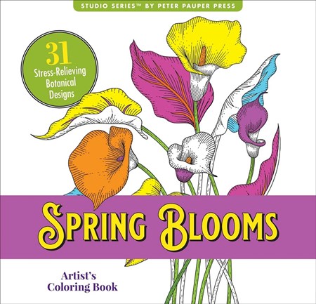 "Spring Blooms" Artis's Coloring Books