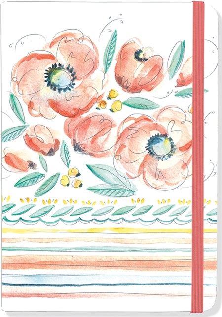 "Peach and Mint" Small Journal
