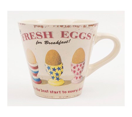 "Coffee Break" 150 ml Small Mug "Fresh Eggs"