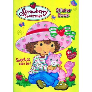 "Strawberry Shortcake" Sticker Book
