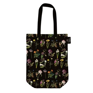 "Delany Flowers" Tote Bag i organisk bomull kanvas