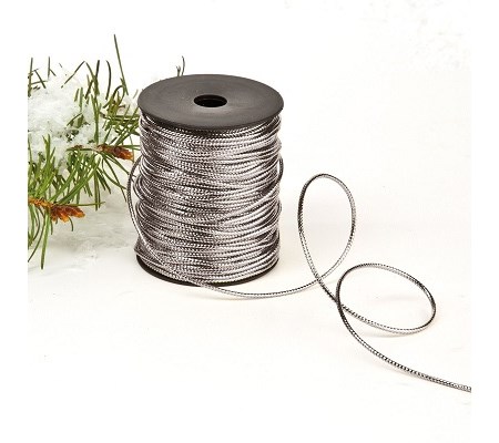 Sølvtråd, 1mm x 20m.