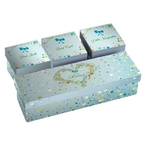 "Baby Heart Boy" Curl/Tooth Keepsake Boxes