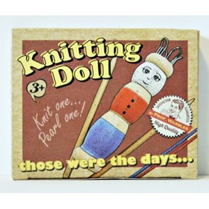 "Knitting Doll" Strikke Lise