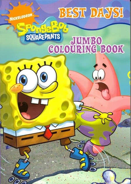 "SpongeBob" Jumbo Colouring Book