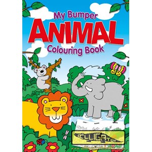 Malebok "My Bumper Animal Colouring Book"