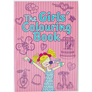 Fargebok "The Girls`Colouring Book"
