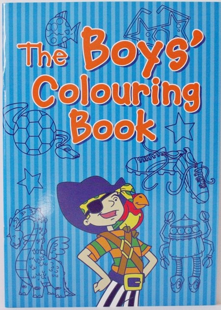 Fargebok "The Boys`Colouring Book"