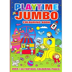 "Playtime" Jumbo Colouring Book
