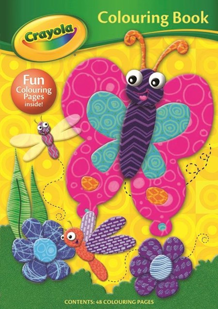 Malebok Crayola "Butterfly"