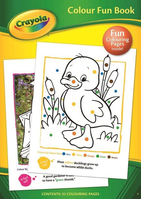 Malebok Crayola "Colour Fun Book/Activity Book{[quot