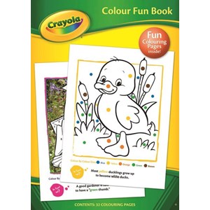 Malebok Crayola "Colour Fun Book/Activity Book{[quot