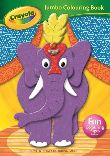 Jumbo Colouring Book Crayola "Elephant"