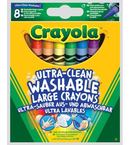 "Crayola" Ultra-Clean Washable 8 Large Crayo