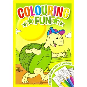 Malebok "Colouring Fun" skillpadde