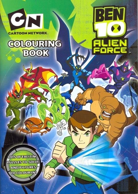 "Ben 10", Colouring Book