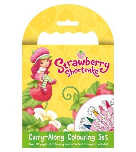 "Strawberry Shortcake" Carry-Along Colouring