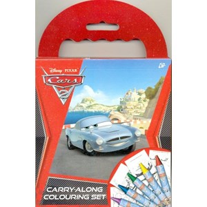 Disney "Cars 2" Carry-Along Colouring Set