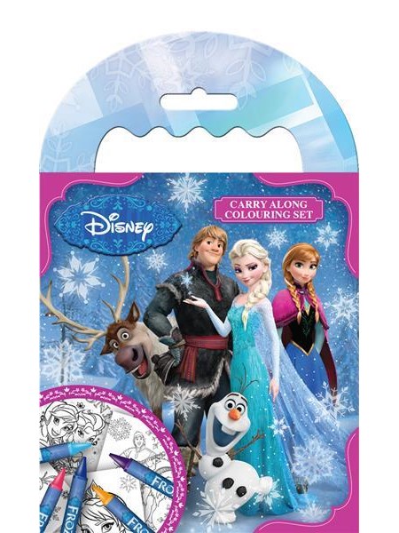 Disney "Frozen" Carry Along Colouring Set