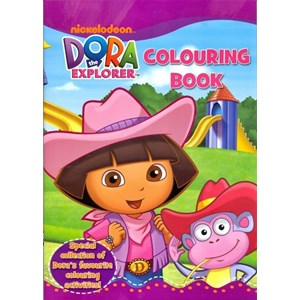 Fargebok "Dora the Explorer"