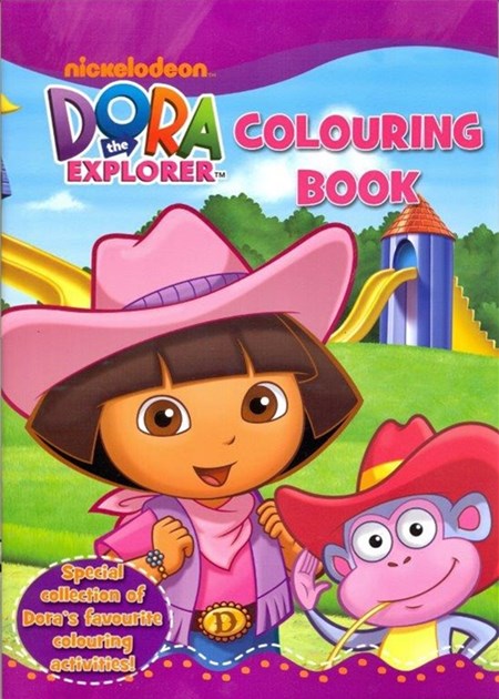 Fargebok "Dora the Explorer"