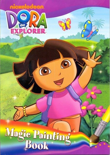 "Dora" Magic Painting Book