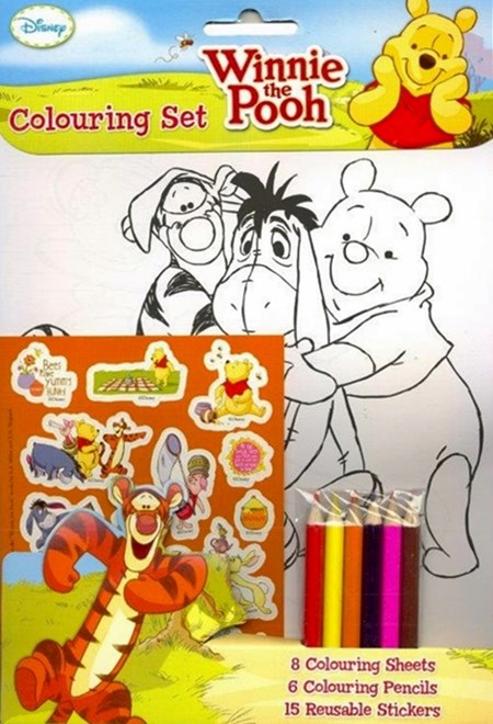 Disney "Ole Brumm" Colouring Set