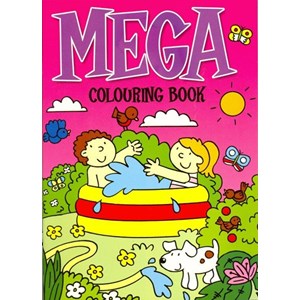 Malebok "Mega Colouring Book Cildren"