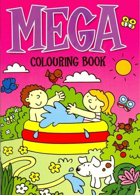 Malebok "Mega Colouring Book Cildren"